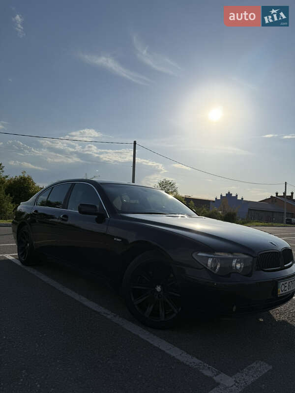 Седан BMW 7 Series 2003 в Чернівцях
