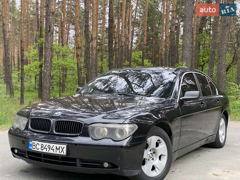 Седан BMW 7 Series 2002 в 