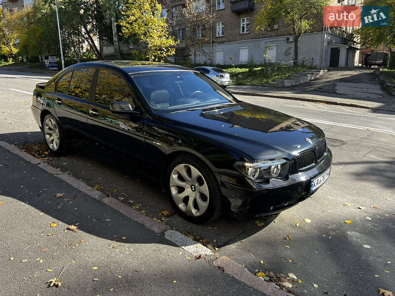 Седан BMW 7 Series 2004 в Києві