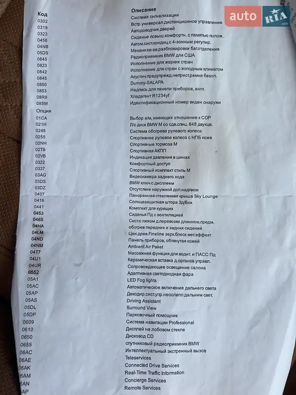 Седан BMW 7 Series 2016 в Киеве документ 3 фото Седан BMW 7 Series 2016 в Киеве документ