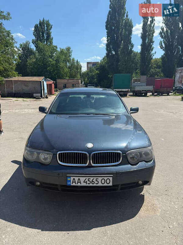 Седан BMW 7 Series 2002 в Полтаве