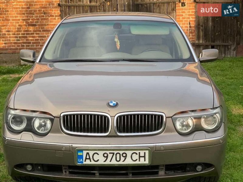 Седан BMW 7 Series 2003 в Львове фото Седан BMW 7 Series 2003 в Львове