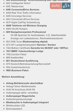 Хэтчбек BMW I3 2019 в 