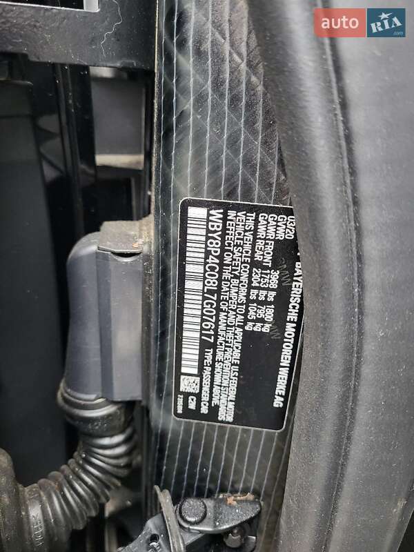 Хэтчбек BMW I3 2020 в Киеве фото 7 Хэтчбек BMW I3 2020 в Киеве