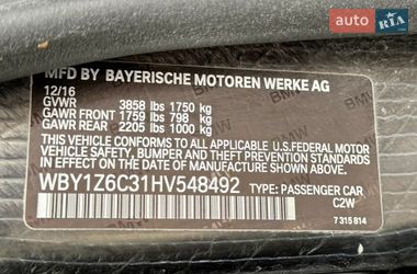 Хетчбек BMW I3 2016 в Запоріжжі