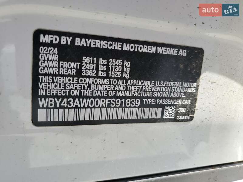 Купе BMW i4 2024 в Києві фото 12 Купе BMW i4 2024 в Києві