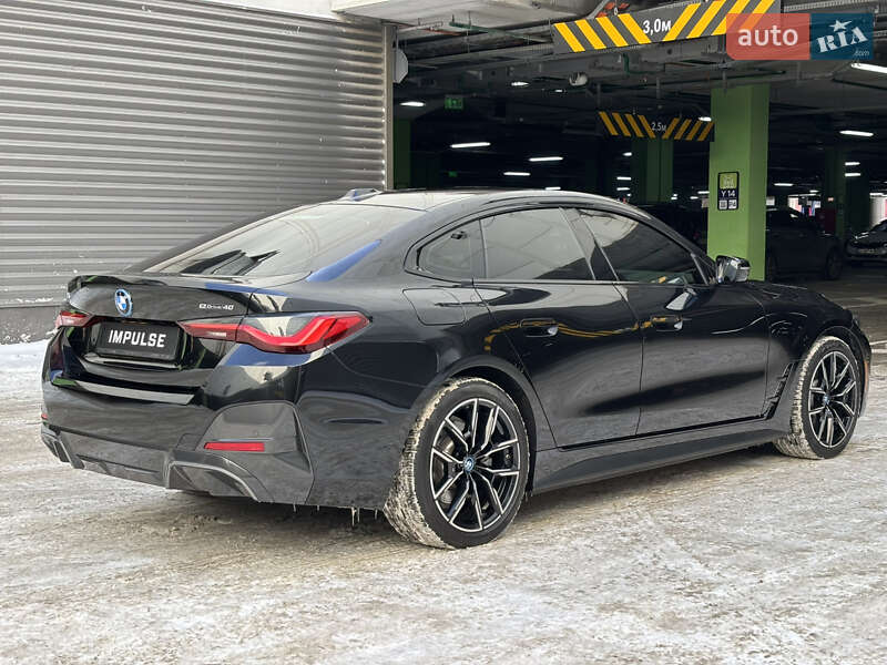 Купе BMW i4 2022 в Києві фото 9 Купе BMW i4 2022 в Києві