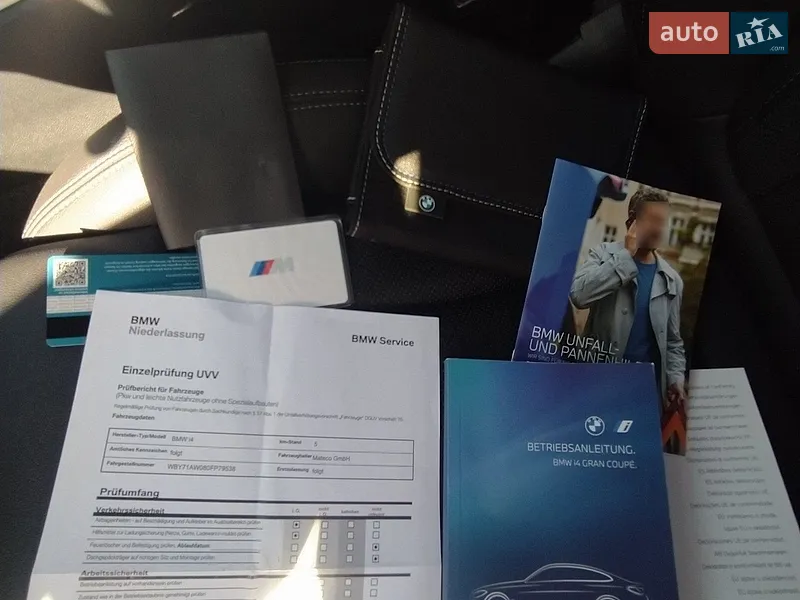 Купе BMW i4 2023 в Тернополе документ