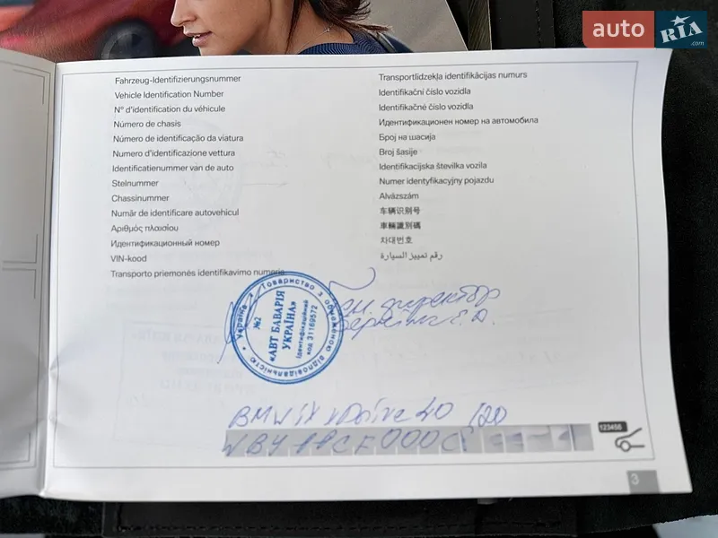 Позашляховик / Кросовер BMW iX 2021 в Києві документ