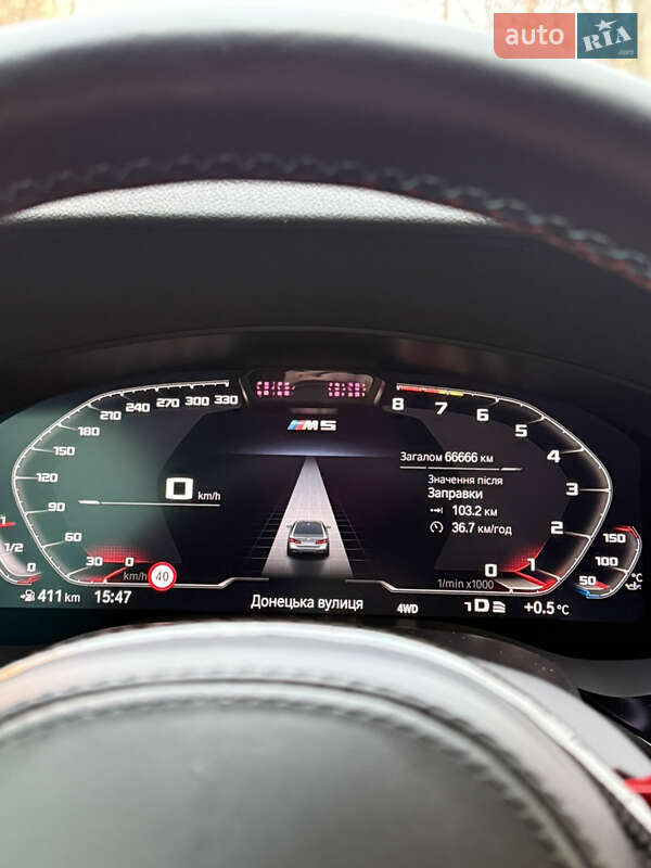 Седан BMW M5 2021 в Киеве