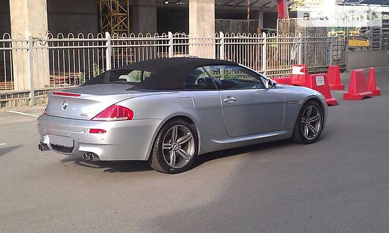 Кабриолет BMW M6 2007 в Киеве