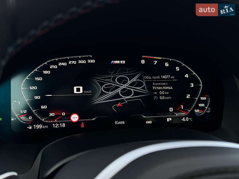 Купе BMW M8 2022 в Киеве