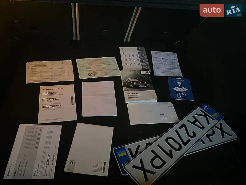 Внедорожник / Кроссовер BMW X1 2012 в Тульчине документ 2 фото Внедорожник / Кроссовер BMW X1 2012 в Тульчине документ