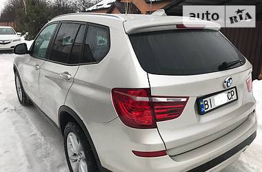 Внедорожник / Кроссовер BMW X3 2017 в Кременчуге