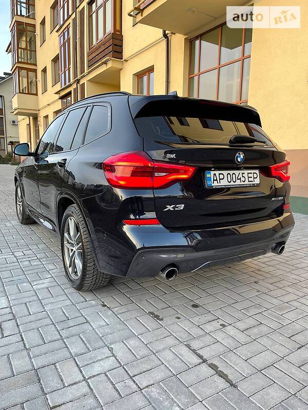 Внедорожник / Кроссовер BMW X3 2018 в Днепре