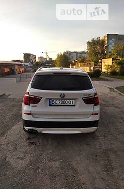 Внедорожник / Кроссовер BMW X3 2012 в Львове