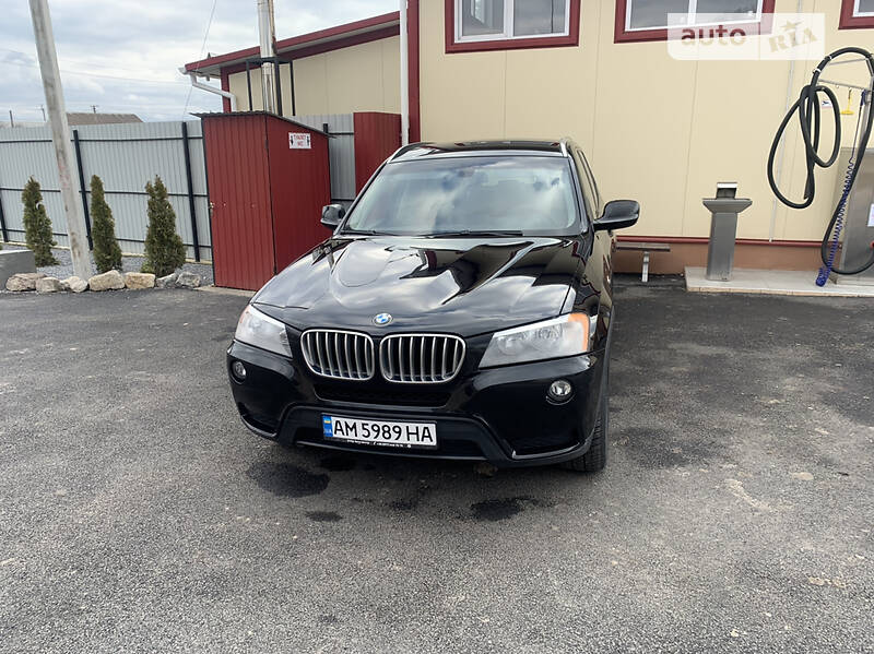 Внедорожник / Кроссовер BMW X3 2012 в Житомире