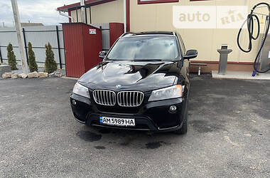 Внедорожник / Кроссовер BMW X3 2012 в Житомире