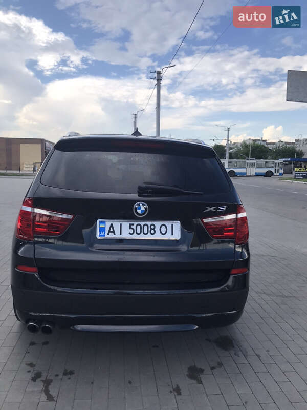 Внедорожник / Кроссовер BMW X3 2013 в Белой Церкви