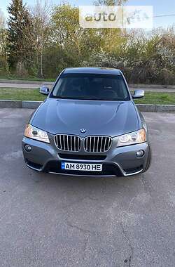 Внедорожник / Кроссовер BMW X3 2012 в Житомире