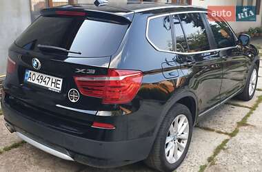 Внедорожник / Кроссовер BMW X3 2014 в Берегово