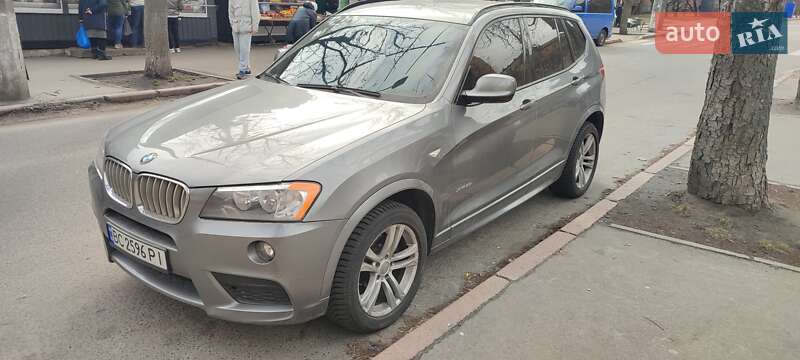 Внедорожник / Кроссовер BMW X3 2014 в Киеве