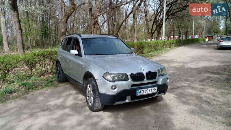 Внедорожник / Кроссовер BMW X3 2008 в Ужгороде