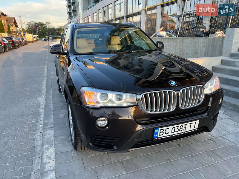 Внедорожник / Кроссовер BMW X3 2015 в Львове