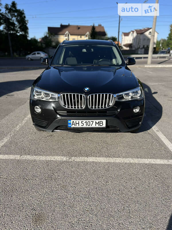Внедорожник / Кроссовер BMW X3 2016 в Днепре