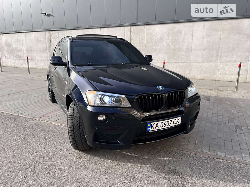 Внедорожник / Кроссовер BMW X3 2013 в Вишневом
