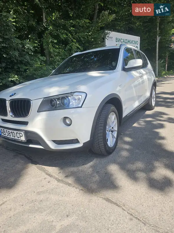 Позашляховик / Кросовер BMW X3 2012 в 