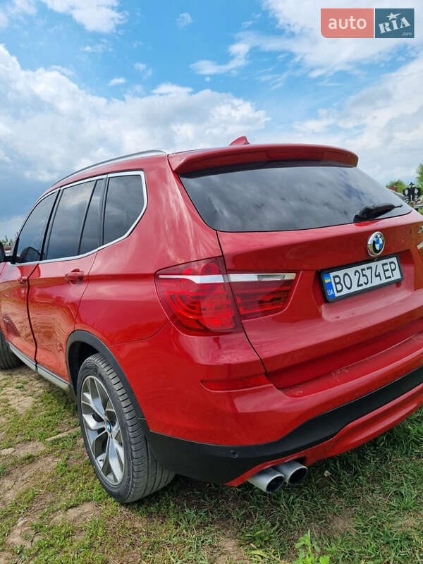 Внедорожник / Кроссовер BMW X3 2015 в Чорткове