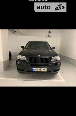 Внедорожник / Кроссовер BMW X3 2013 в Житомире