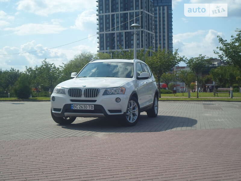 Внедорожник / Кроссовер BMW X3 2012 в Львове