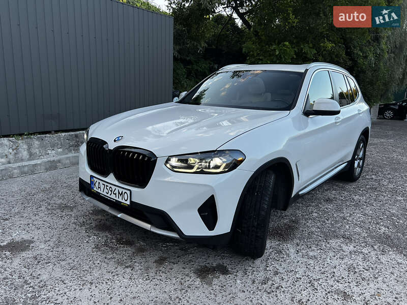 Внедорожник / Кроссовер BMW X3 2022 в Киеве