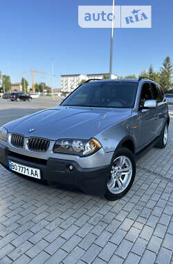 Внедорожник / Кроссовер BMW X3 2004 в Чорткове