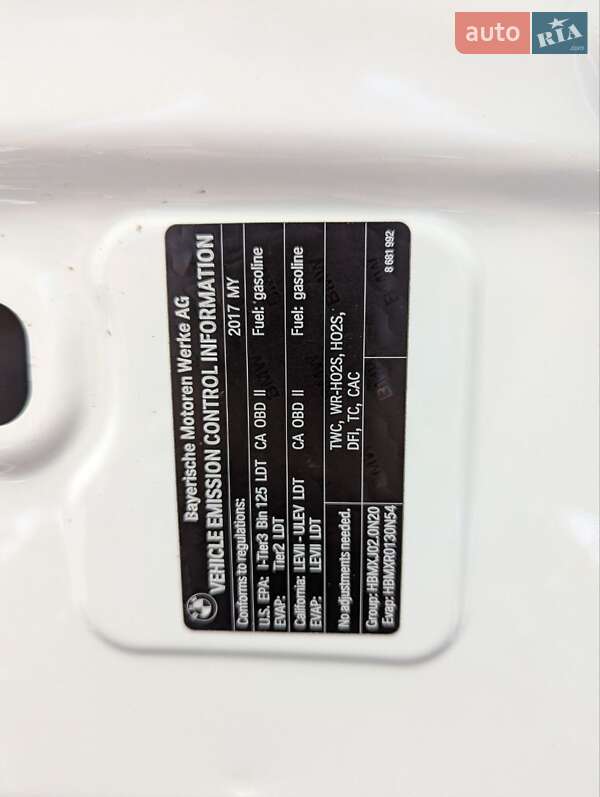 Внедорожник / Кроссовер BMW X3 2017 в Киеве