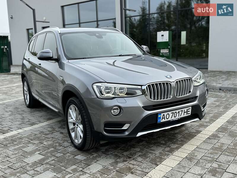 Внедорожник / Кроссовер BMW X3 2016 в Ужгороде