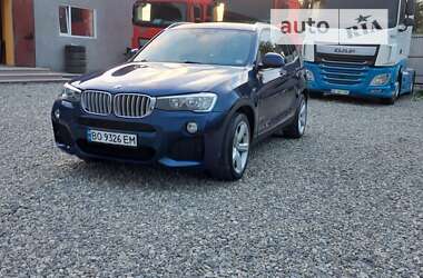 Внедорожник / Кроссовер BMW X3 2017 в Тернополе