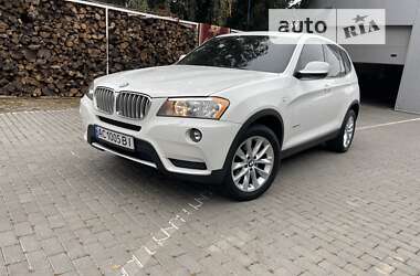 Внедорожник / Кроссовер BMW X3 2013 в Луцке