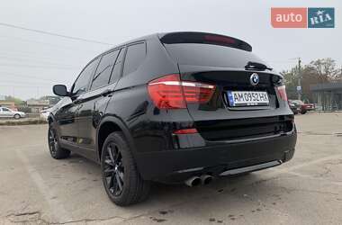 Позашляховик / Кросовер BMW X3 2012 в Житомирі
