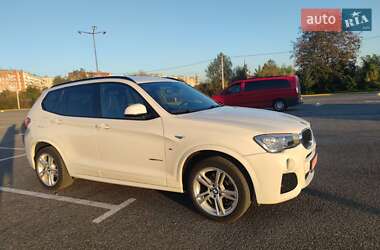 Внедорожник / Кроссовер BMW X3 2017 в Черновцах