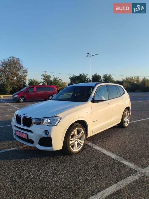 Внедорожник / Кроссовер BMW X3 2017 в Черновцах