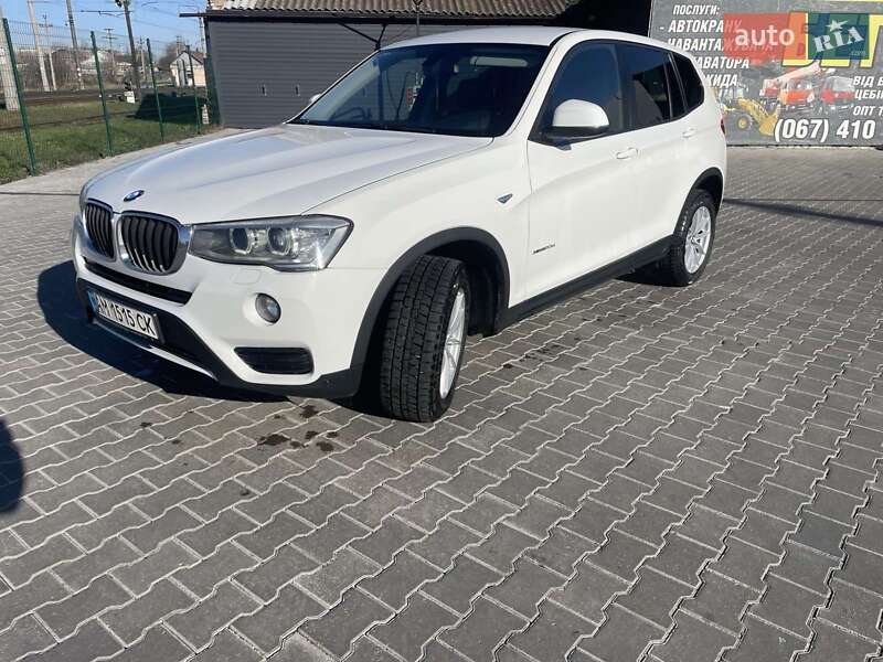 Внедорожник / Кроссовер BMW X3 2015 в Звягеле