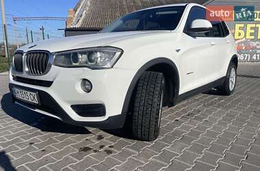 Внедорожник / Кроссовер BMW X3 2015 в Звягеле