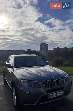 Внедорожник / Кроссовер BMW X3 2012 в Ровно