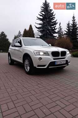 Позашляховик / Кросовер BMW X3 2012 в Тернополі