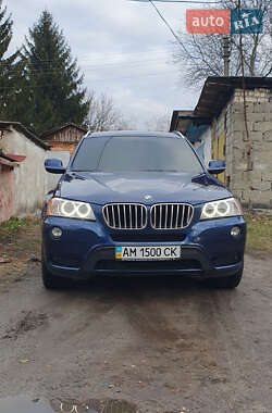 Позашляховик / Кросовер BMW X3 2011 в Звягелі