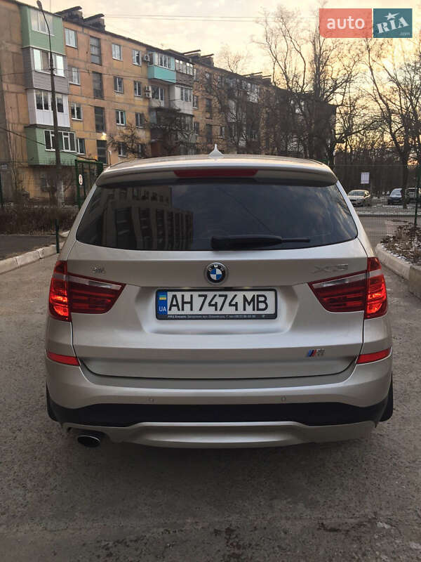 Внедорожник / Кроссовер BMW X3 2017 в Кременчуге