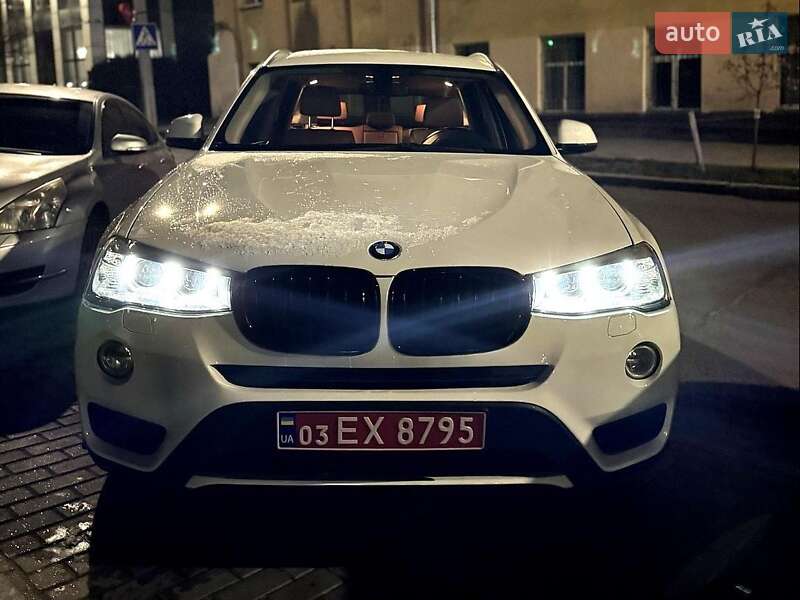 Внедорожник / Кроссовер BMW X3 2016 в Днепре